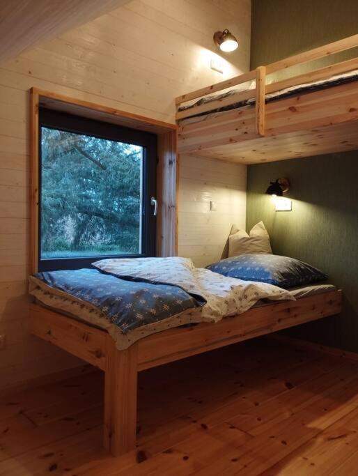 Gemuetliches Holzhaus Am See Warin Екстериор снимка