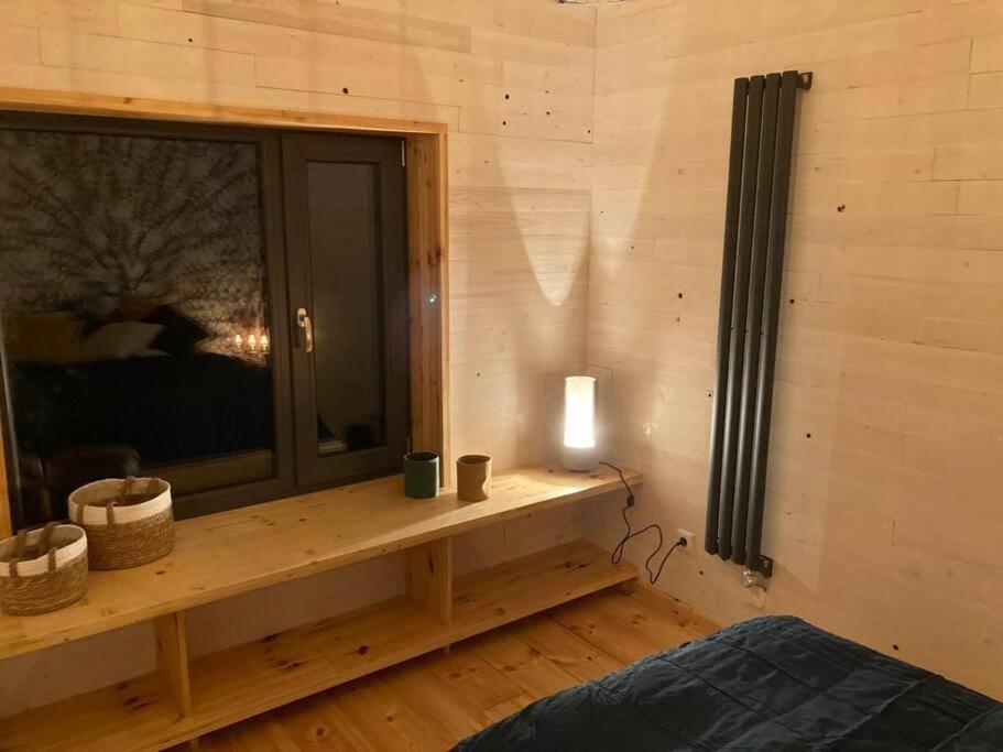 Gemuetliches Holzhaus Am See Warin Екстериор снимка